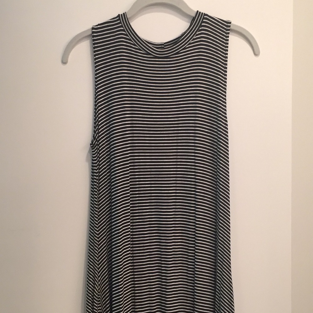 Striped Maxi Dress NWOT